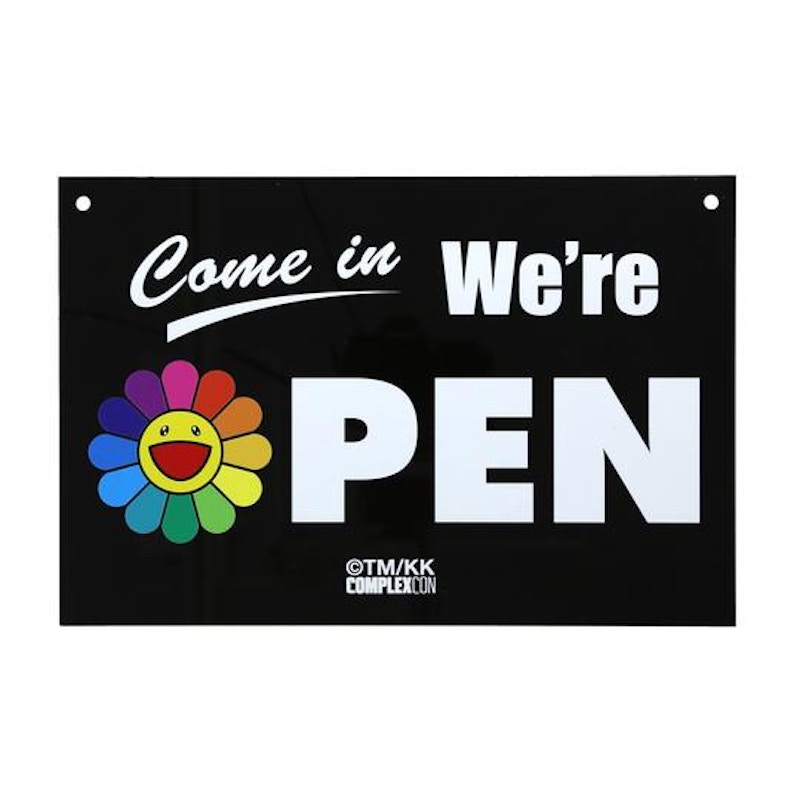 Takashi Murakami Flower Sign