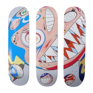 Takashi Murakami Flying Dob Skateboard Deck Set