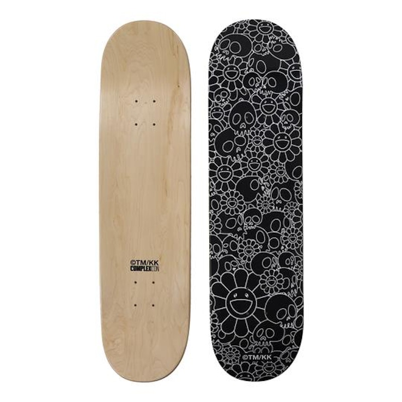 Takashi Murakami Skull & Flower Skateboard Deck