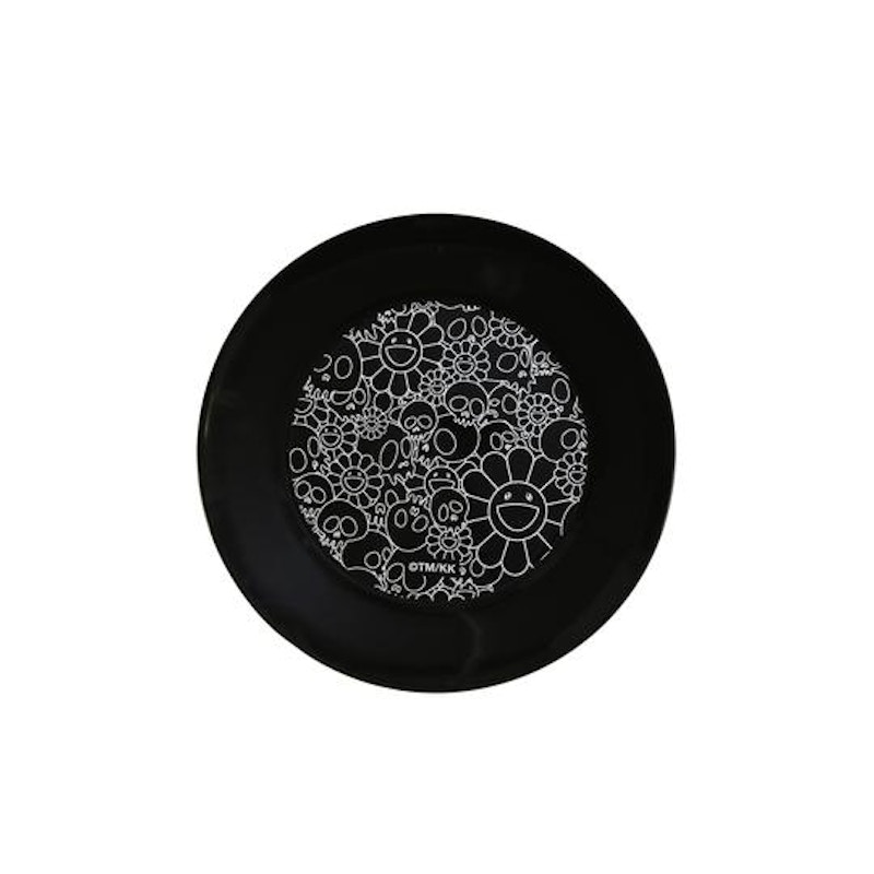 Takashi Murakami Skull & Flower Plate