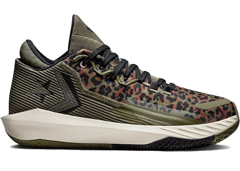 Converse All Star BB Jet Mid Archive Print Leopard Zwart