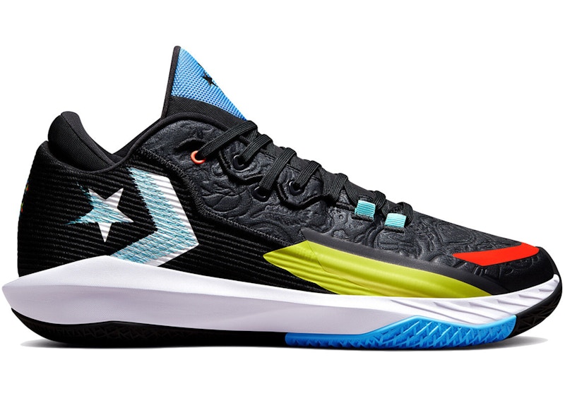 Converse All Star BB Jet Mid Peace and Unity Zwart
