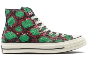 Converse Chuck Taylor All Star 70 Hi Snake Pattern Groen