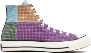 Converse Chuck Taylor All Star 70 Hi Patchwork Ripstop Dewberry/iced Coffee-egret