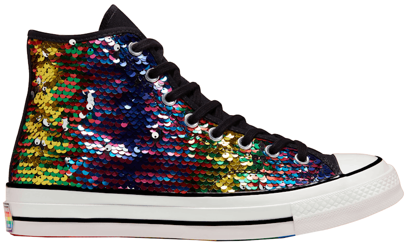 Converse Chuck Taylor All Star 70 Hi Pride Zwart