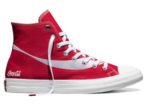 Converse Chuck Taylor All Star Hi Coca-Cola Racing Rood