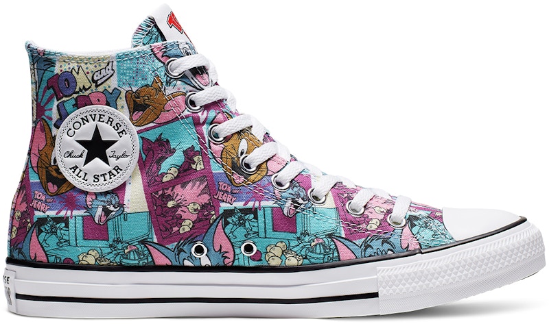 Converse Chuck Taylor All Star Hi Tom and Jerry Multi Multicolor