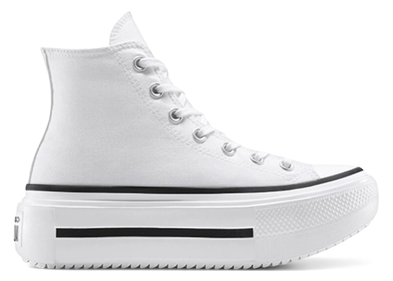 Converse Chuck Taylor All Star Lift Double Stack Hi Zwart