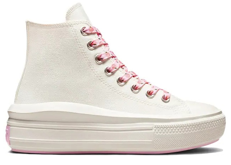 Converse Chuck Taylor All Star Move Platform Peaches Egret/cherry Blossom