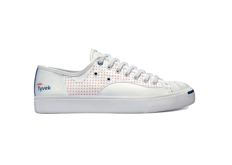 Converse Jack Purcell Rally Low Tyvek Princess Blauw