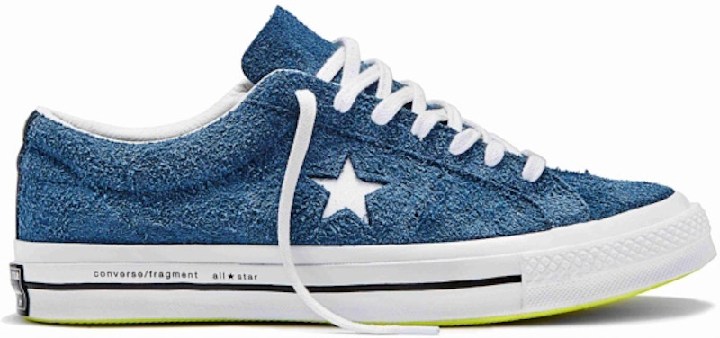 Converse One Star 74 Fragment Marineblauw