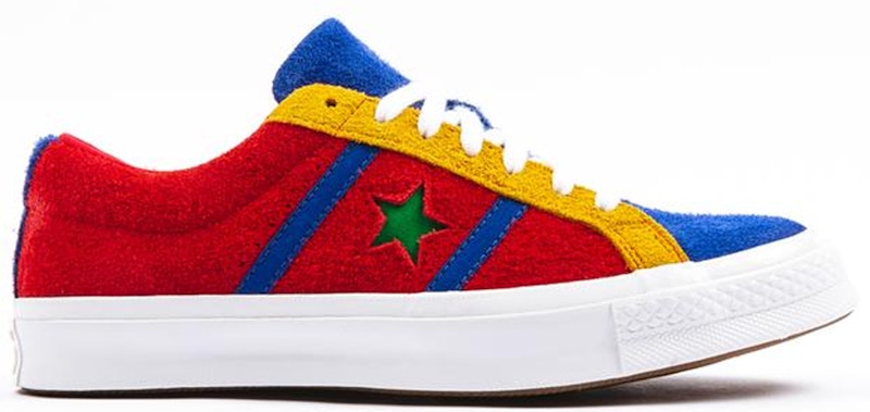 Converse One Star Academy Ox Multi Blauw