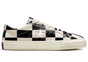 Converse One Star Ox Blocked Warped Board Zwart