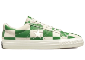 Converse One Star Ox Blocked Warped Board Groen