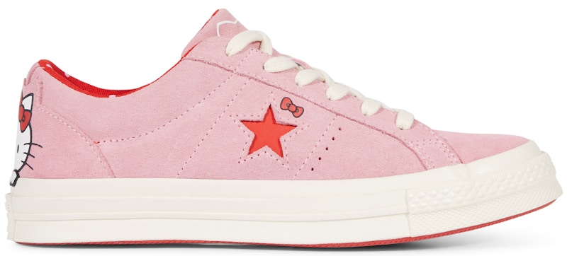 Converse One Star Ox Hello Kitty Rood