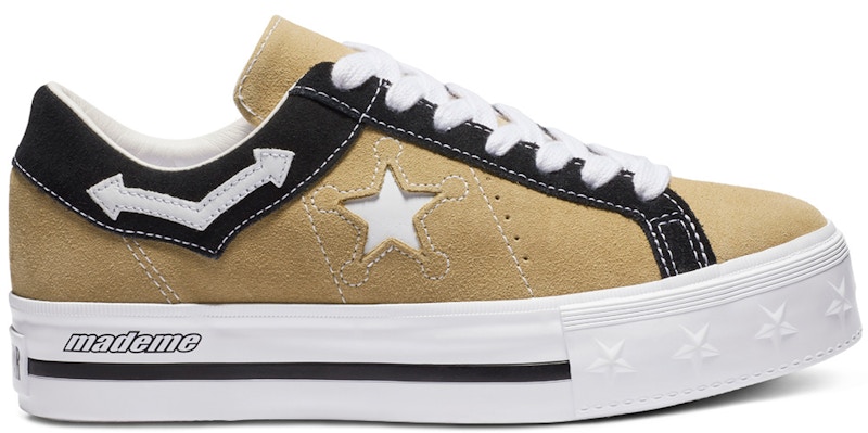 Converse One Star Platform Low MadeMe Bruin