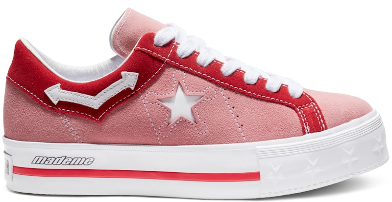 Converse One Star Platform Low MadeMe Roze