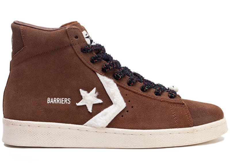 Converse Pro Leather Barriers Worldwide Zwart
