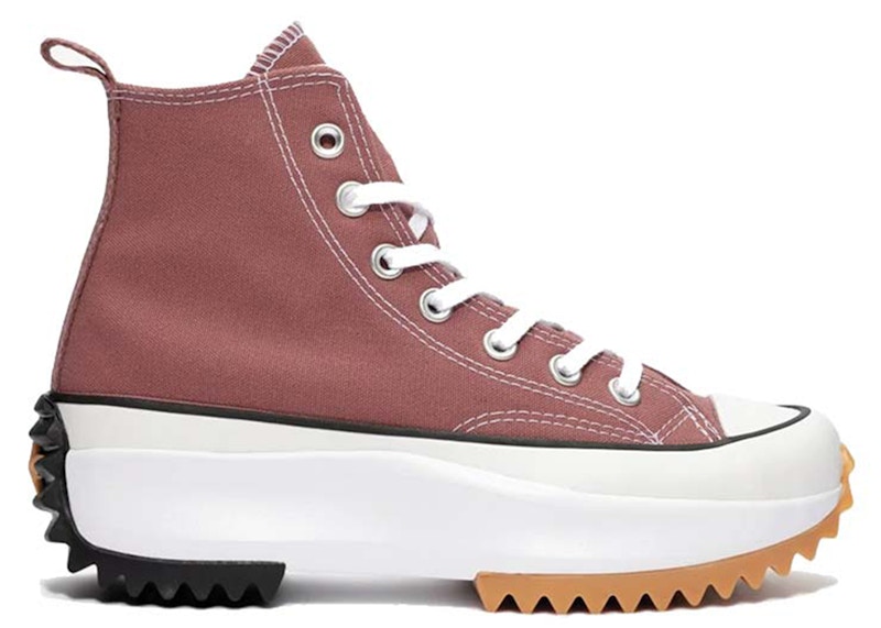 Converse Run Star Hike Hi Saddle Zwart