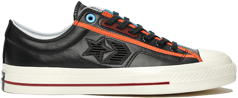 Converse Star Player Ox Logo Mashup Zwart
