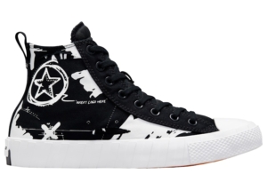 Converse UNT1TL3D Hi Script Print Zwart