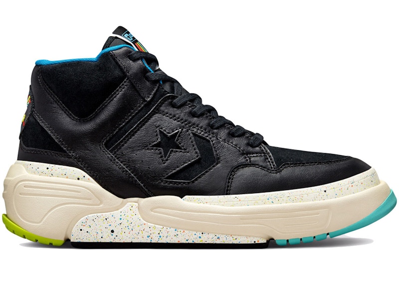 Converse Weapon CX Mid Peace and Unity Zwart