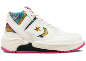Converse Weapon CX Mid Throwback Craft Marbled Zwart