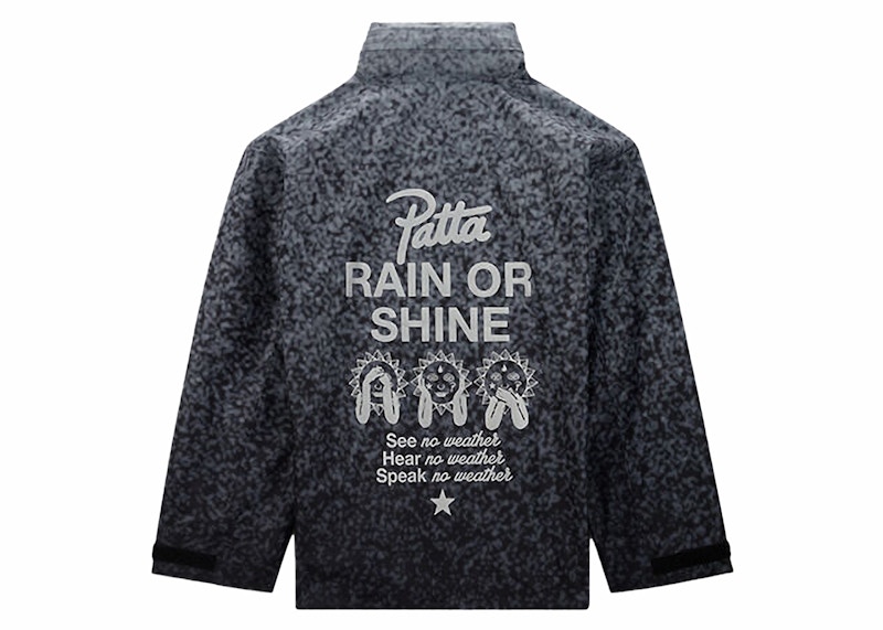 Converse x Patta Rain Jacket Gradient Zwart