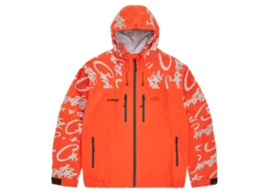Corteiz Elitework Waterproof Shell Jacket Oranje