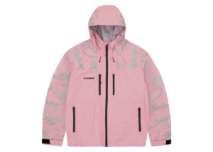 Corteiz Elitework Waterproof Shell Jacket Roze