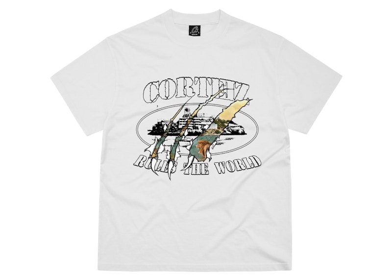 Corteiz Narnia Rip Tee Wit