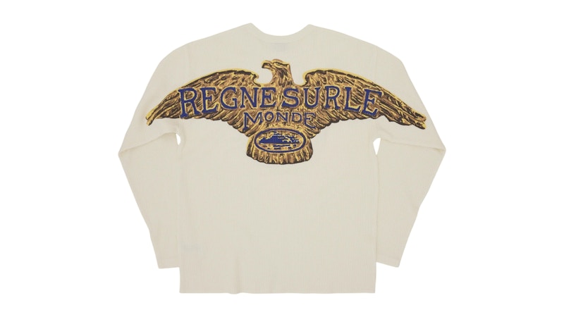 Corteiz Rslm Eagle Waffle Thermal Creme