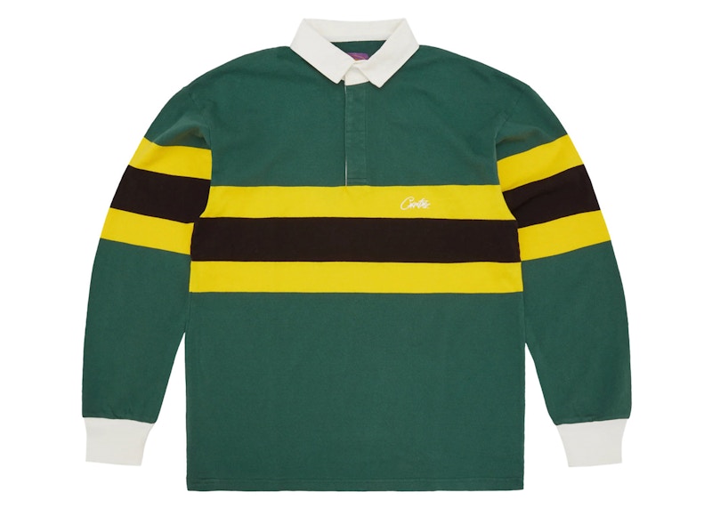 Corteiz Rugby Shirt Forest Groen