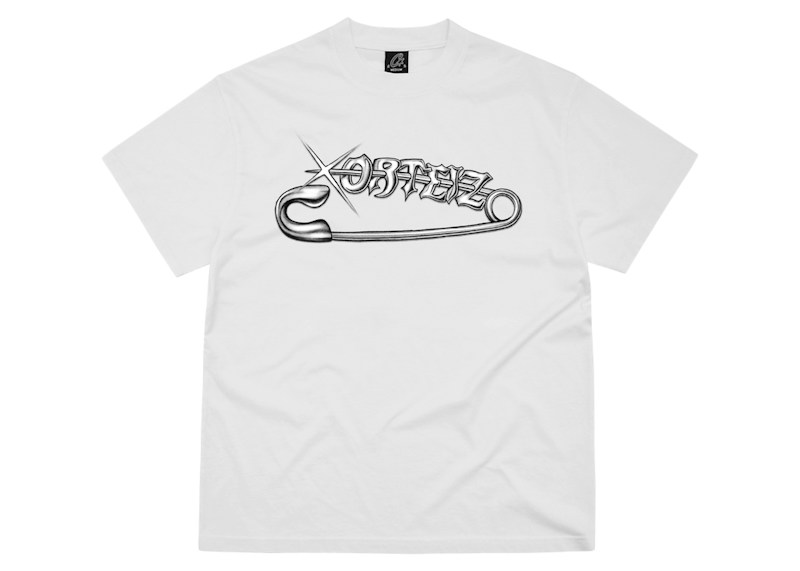 Corteiz Safety Pin Tee Wit