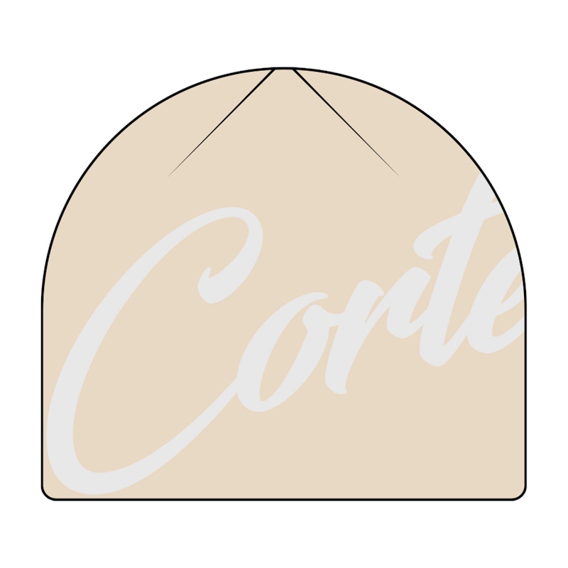 Corteiz Strike Skully Creme