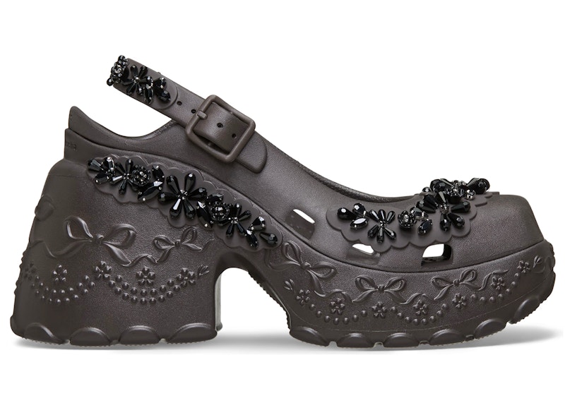 Crocs Ballerina Platform Clog Simone Rocha Espresso