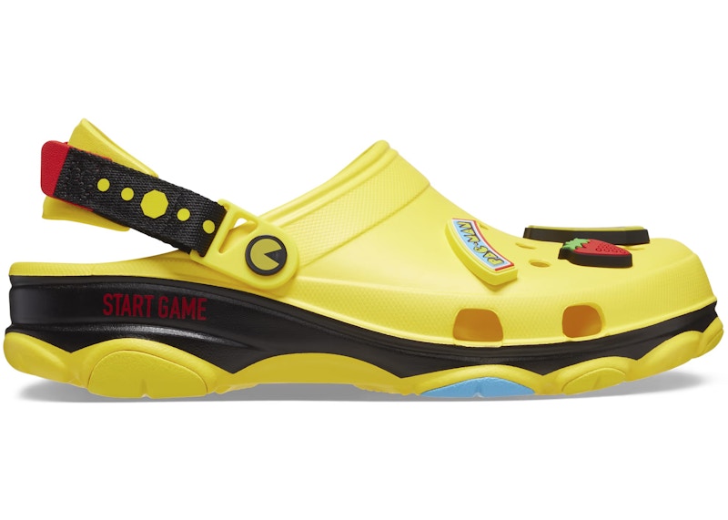 Crocs Classic All-Terrain Clog Pac-Man Lemon