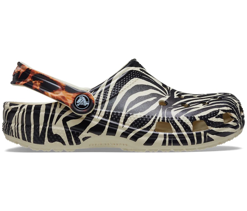 Crocs Classic Clog Animal Remix Zebra Multicolor