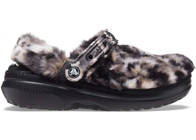 Crocs Classic Clog Fur Sure Cheetah Multicolor