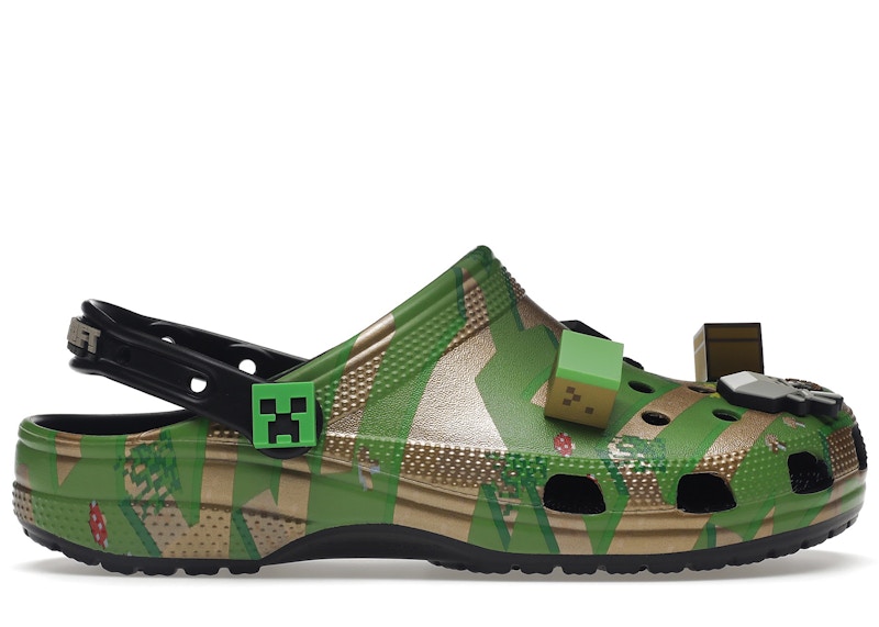Crocs Classic Clog Minecraft Grass Block Multicolor