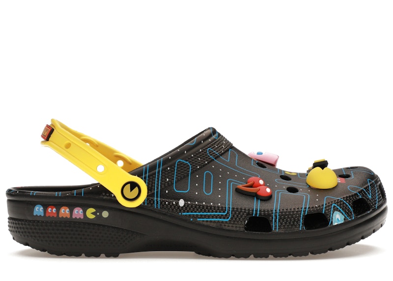 Crocs Classic Clog Pac-Man Zwart