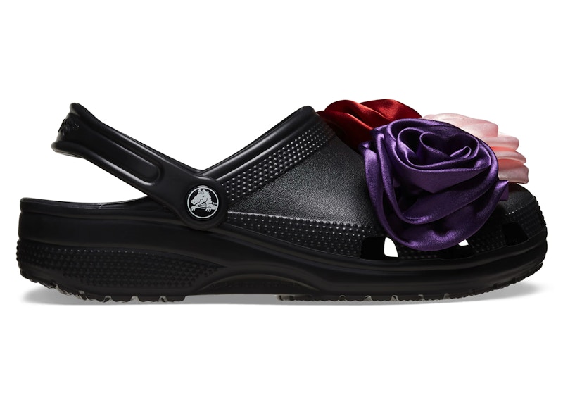 Crocs Classic Clog Rosette Zwart