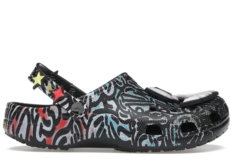 Crocs Classic Clog Slawn Zwart