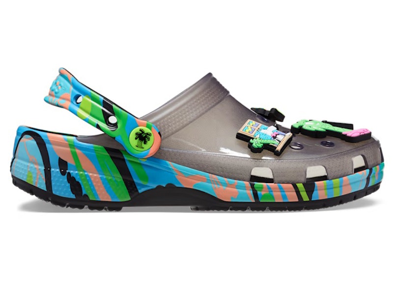 Crocs Classic Clog Steven Harrington Quickstrike Translucent Multicolor