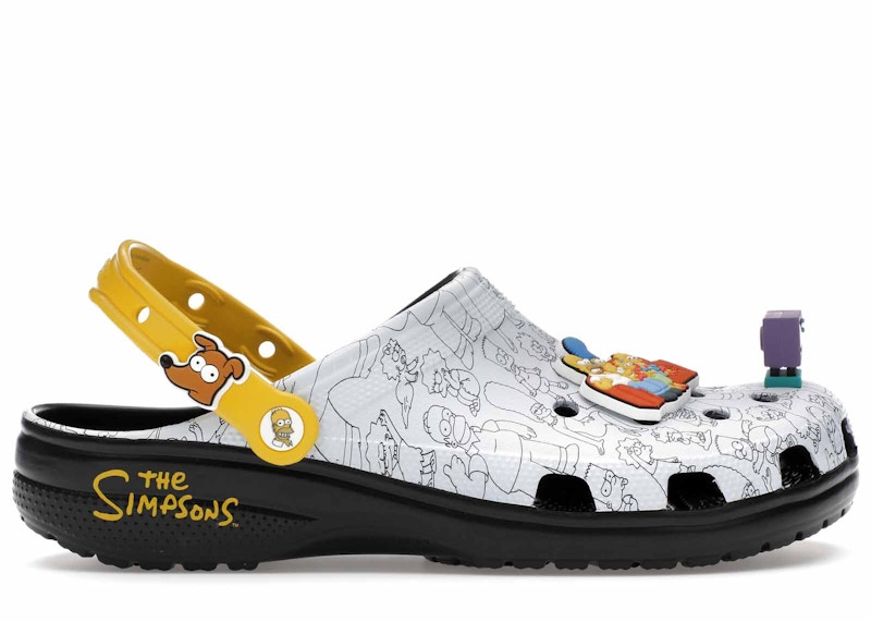 Crocs Classic Clog The Simpsons Intro Sequence Zwart