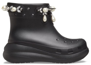 Crocs Classic Crush Boot Simone Rocha Zwart