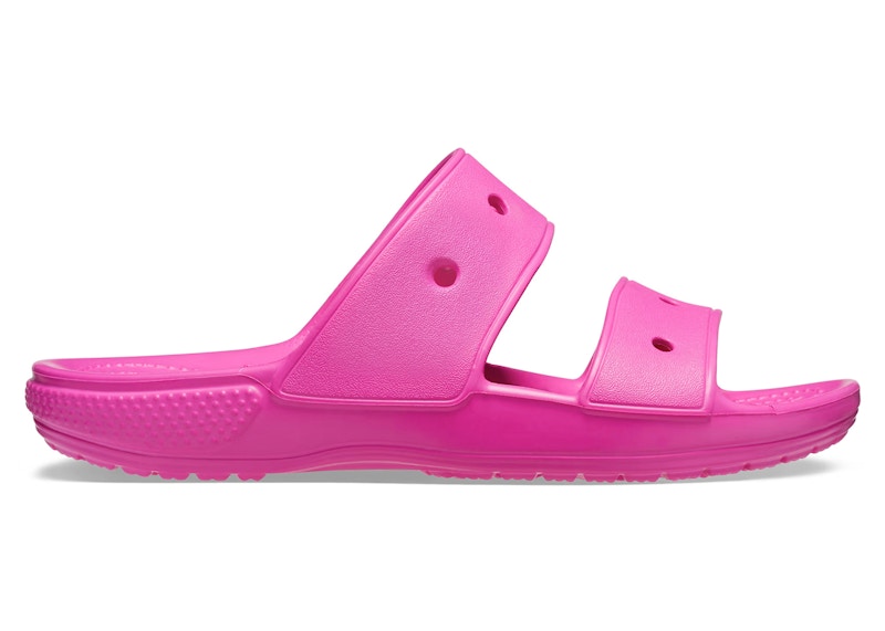 Crocs Classic Double Band Slide Sandals Juice