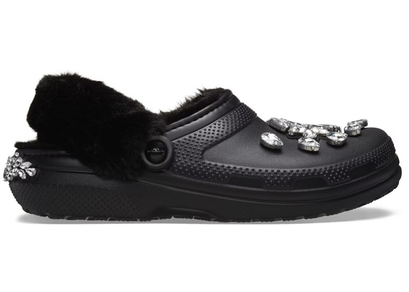 Crocs Classic Lined Clog Simone Rocha Zwart