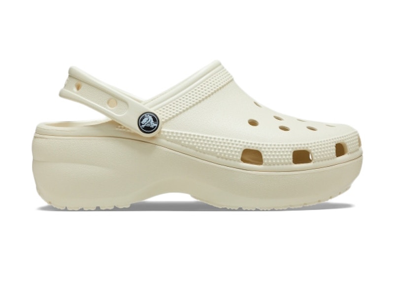 Crocs Classic Platform Clog Bone