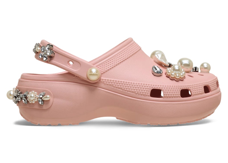 Crocs Classic Platform Clog Simone Rocha Rose Roze